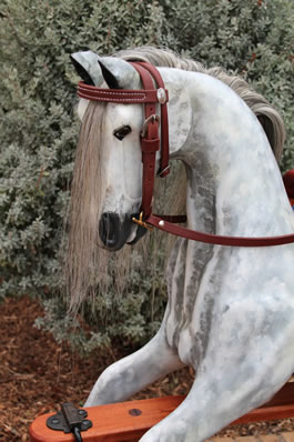 Dapple Grey Rocking Horse