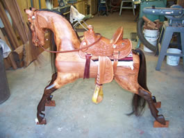 Mesquite Rocking Horse