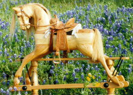 Palomino Rocking Horse