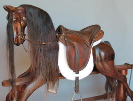 Becky's Horse created by Al Carr of Native Texan Horses in Fredericksburg, TX.